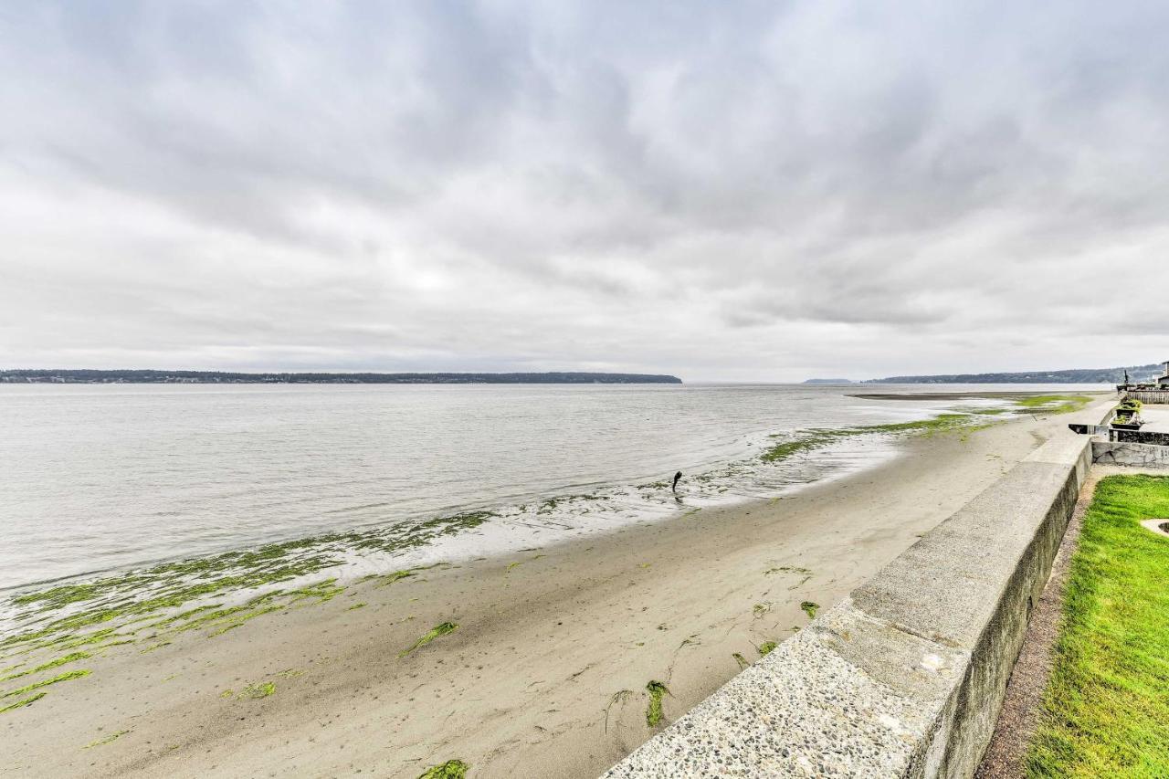 Beachfront Whidbey Island Home And Apartment! Langley Exterior foto
